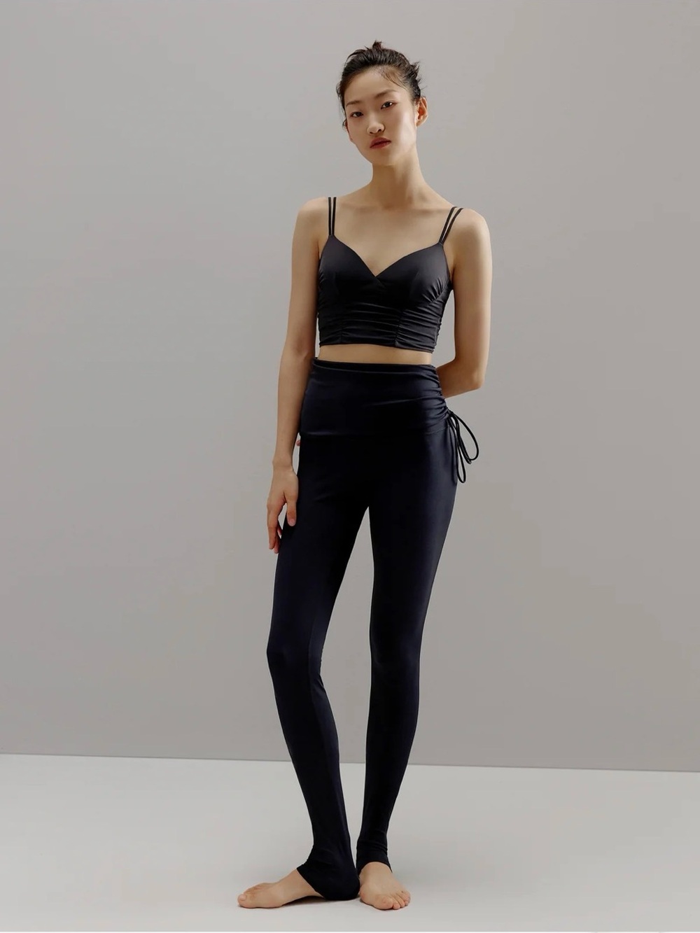NEIWAI-  Active Ballet Stirrup Drawstring Leggings